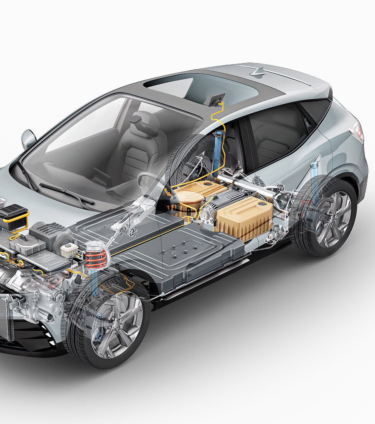 3D Simulation eines Autos