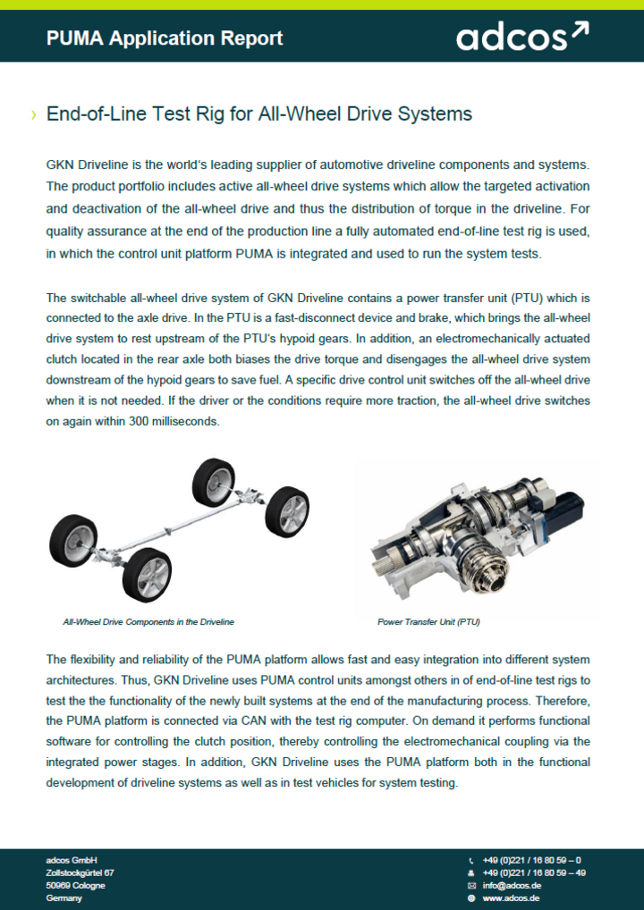 Vorschaubild eines Anwendungsberichts