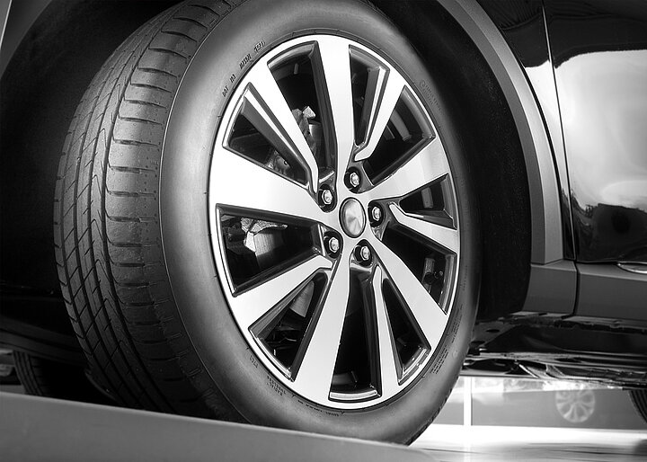 Profil eines Reifens